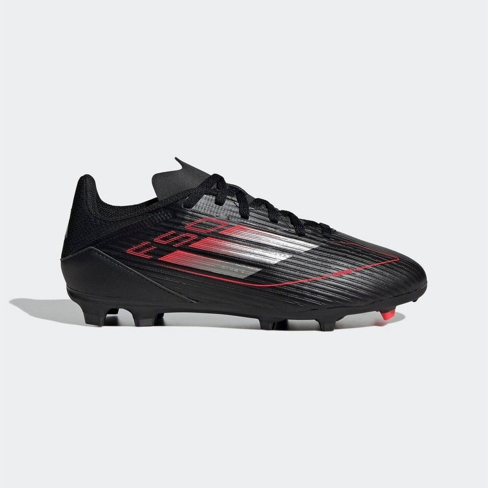 Adidas F50 League FG/MG Jr (IE3744) core black/iron metallic/lucid red