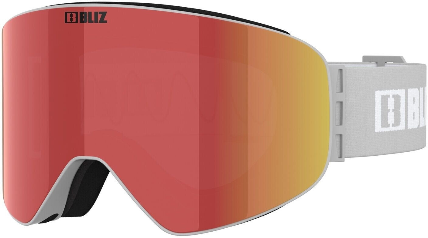 Bliz Eyewear Flow Brown/Red Multi / matt light grey