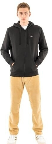 Tommy Hilfiger Flag Zip Thru Hoodie black
