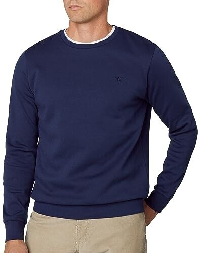 Hackett Double Knit Crew Sweatshirt navy