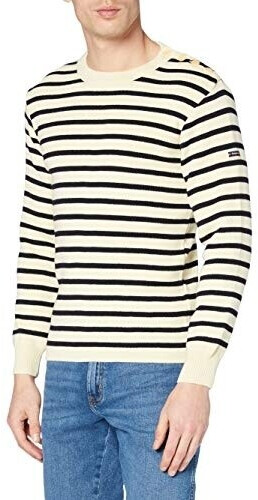 Armor-Lux Pullover Fouesnant natural navy striped