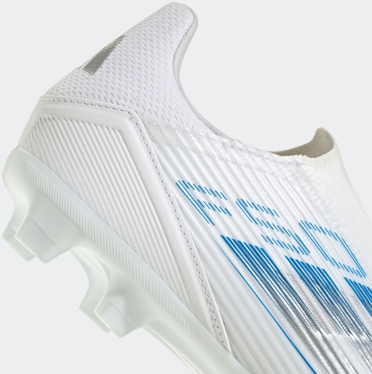 Adidas F50 League Laceless FG/MG (IE1241) cloud white/silver metallic/cloud white