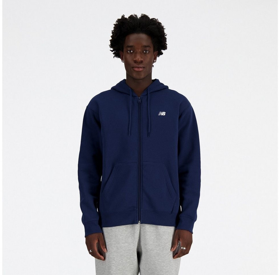 New Balance Sport Essentials Logo Zip Hoodie MJ41502-NNY