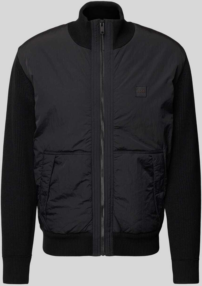 Boss Orange Knit Jacket 'Kydalbrio' black