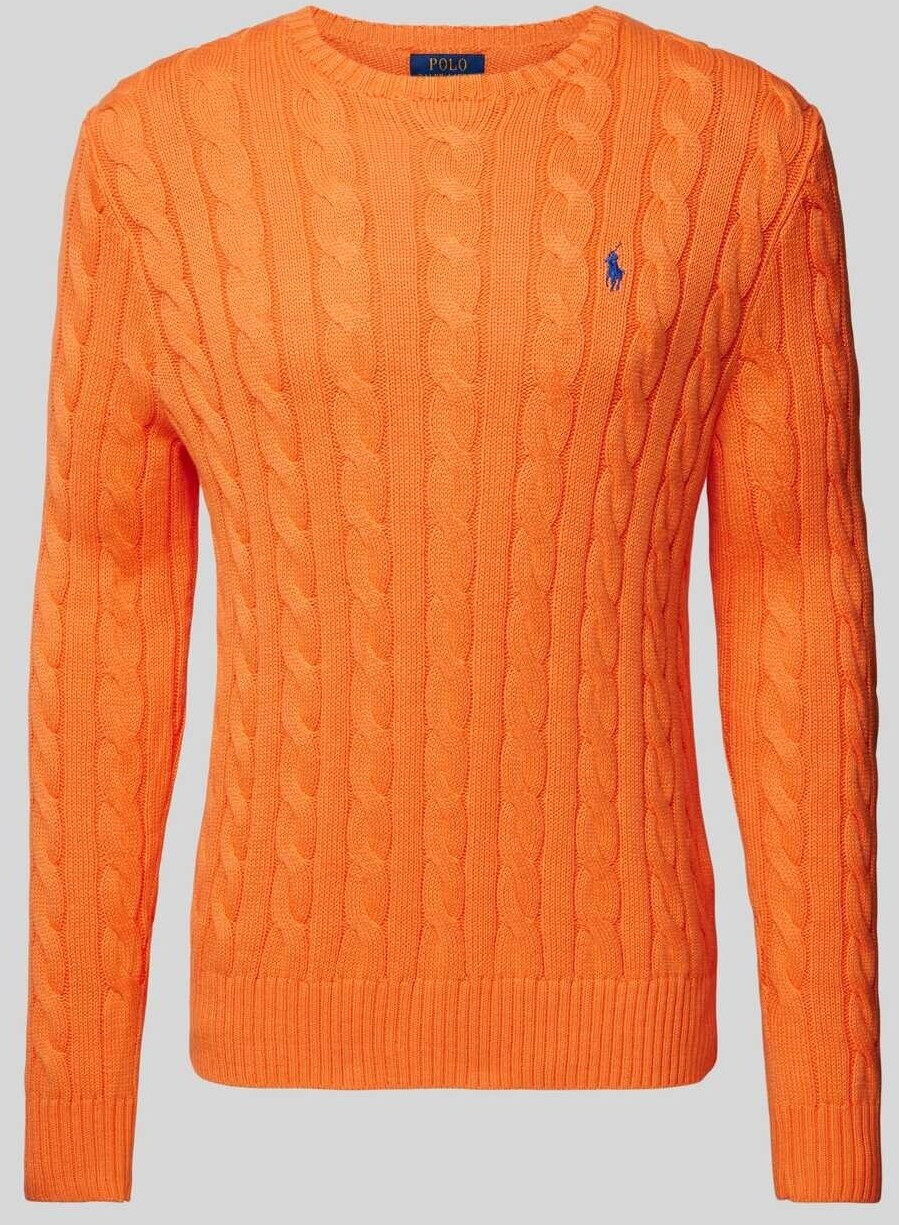 Polo Ralph Lauren Knit Sweater 'DRIVER' orange