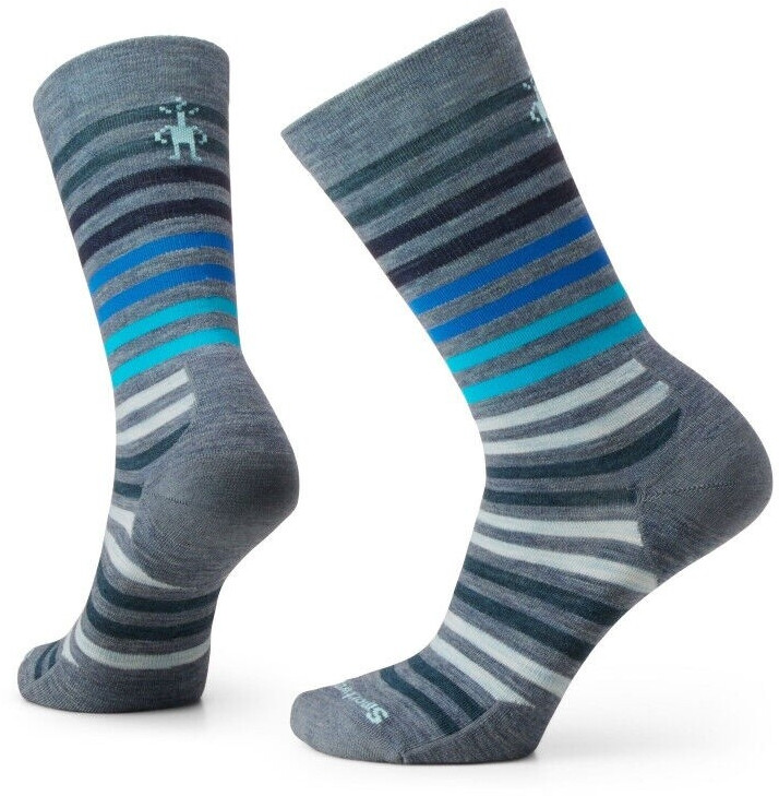 Smartwool Everyday Spruce Street Crew Merino Socks pewter blue