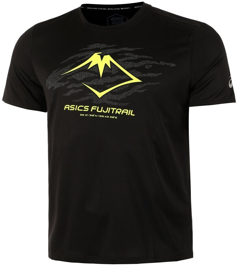 Asics Fujitrail Logo Running Shirt black
