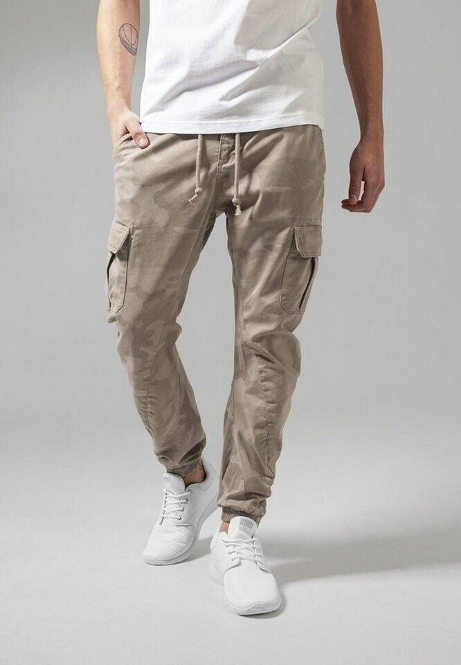 Urban Classics Cargo Jogging Pants Sand Camo