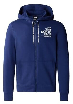 The North Face New Blanca Peak Poly Fz Hd Jacket eagle blue