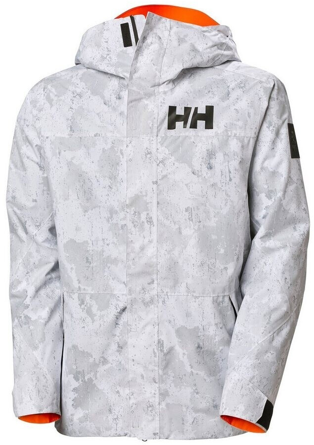 Helly Hansen Ullr D Shell Graphic Jacket grey snow camo 854