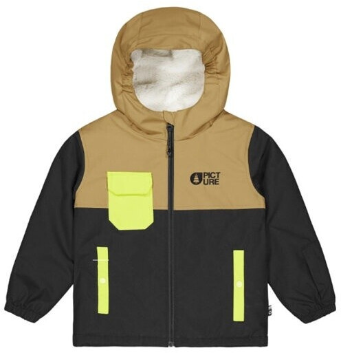Picture Snowy Kids Jacket brown black Model