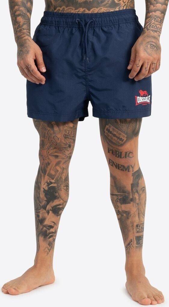 Lonsdale Beachshorts KILSTAY navy red white
