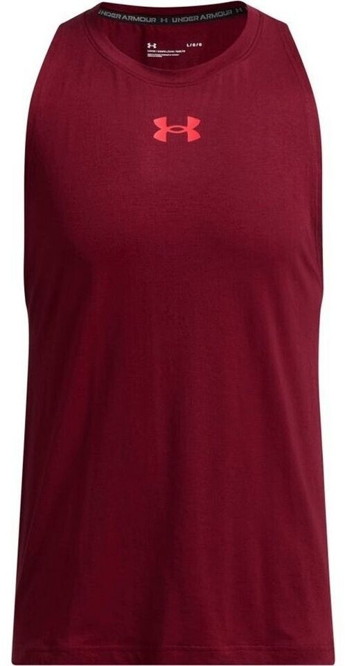 Under Armour Baseline Cotton Tank Top cardinal racer red