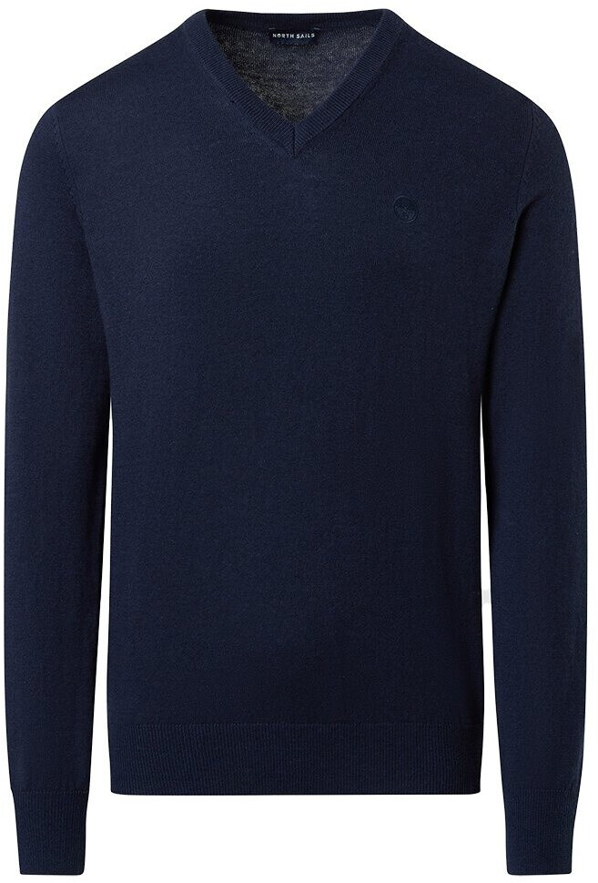 North Sails Micro-Stripe Pullover navy