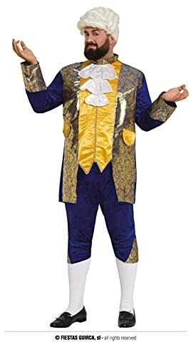 Fiestas Guirca Nobleman Costume incl Baroque Coat