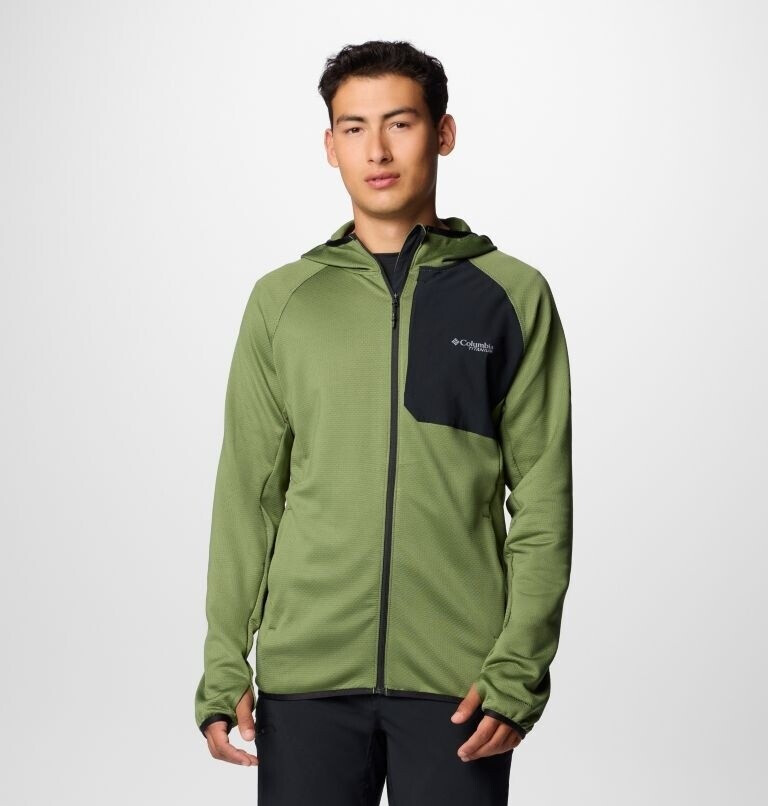 Columbia Triple Canyon Grid Fleece Full Zip II Fleece Jacket canteen black