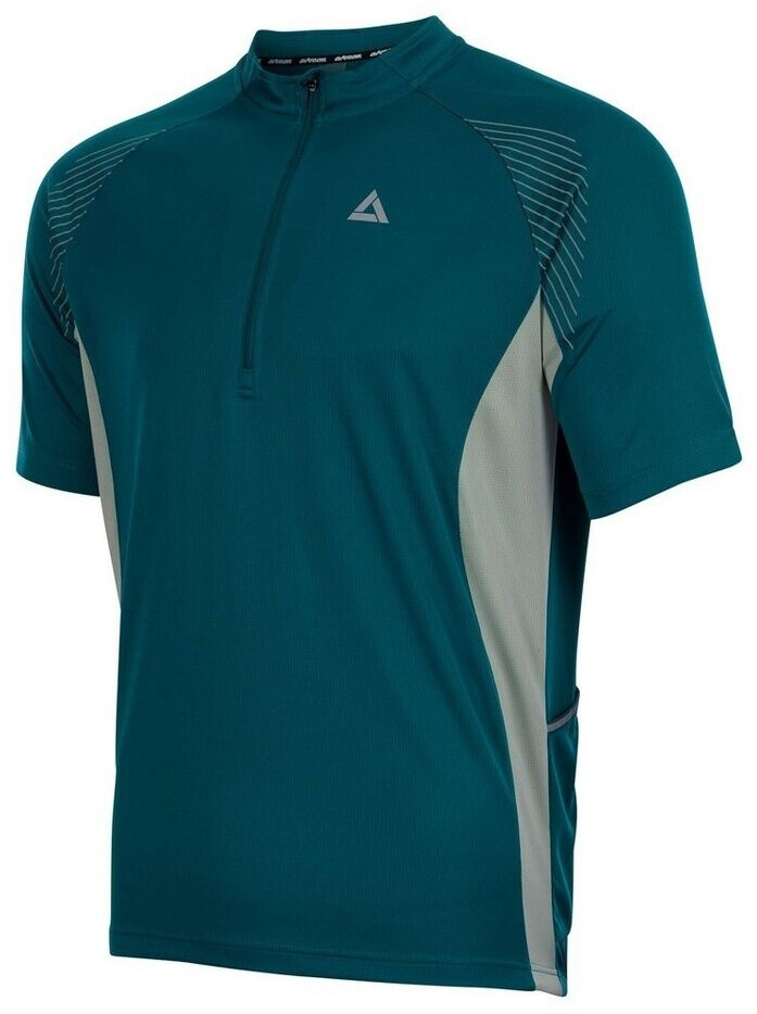 Airtracks Fahrradtrikot Kurzarm Team II grün-grau