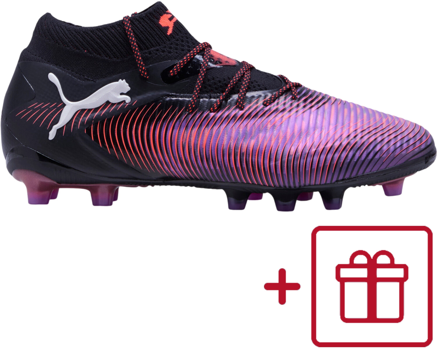 Puma Future 8 Ultimate AG (108189-01) black/white/glowing red