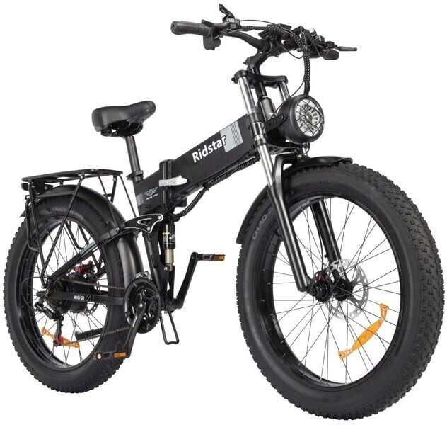 Ridstar H26 Pro 1000W E-Bike black