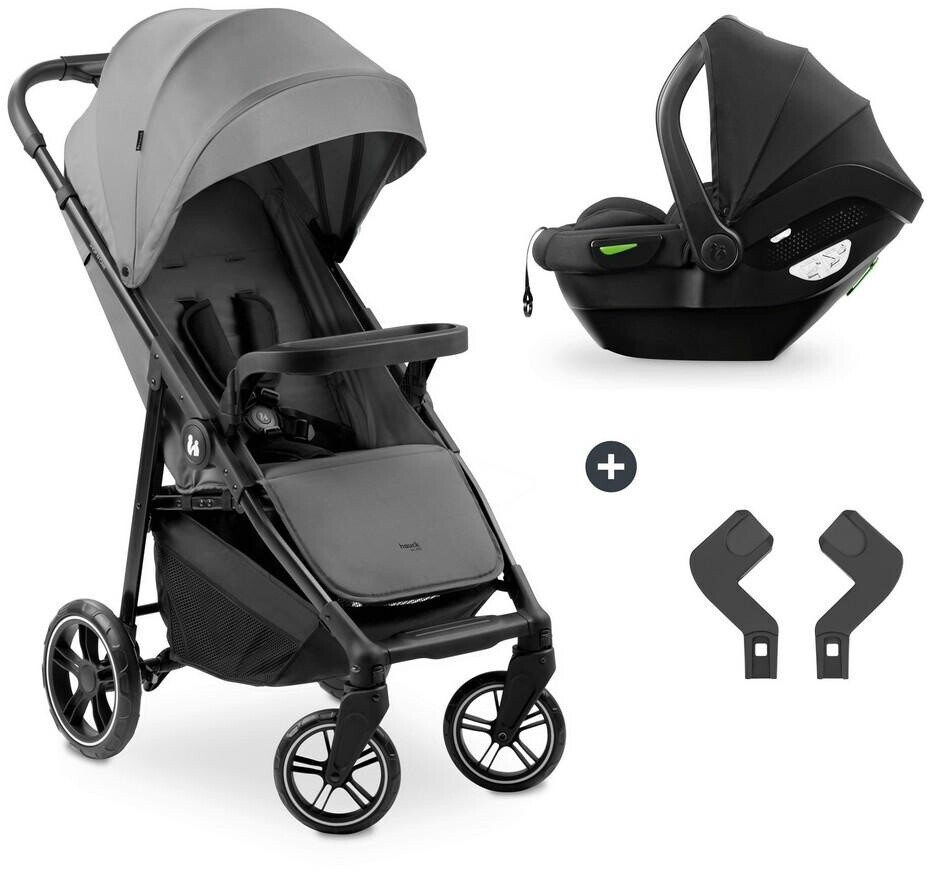 Hauck Store N Care 2in1 Travel Set gray