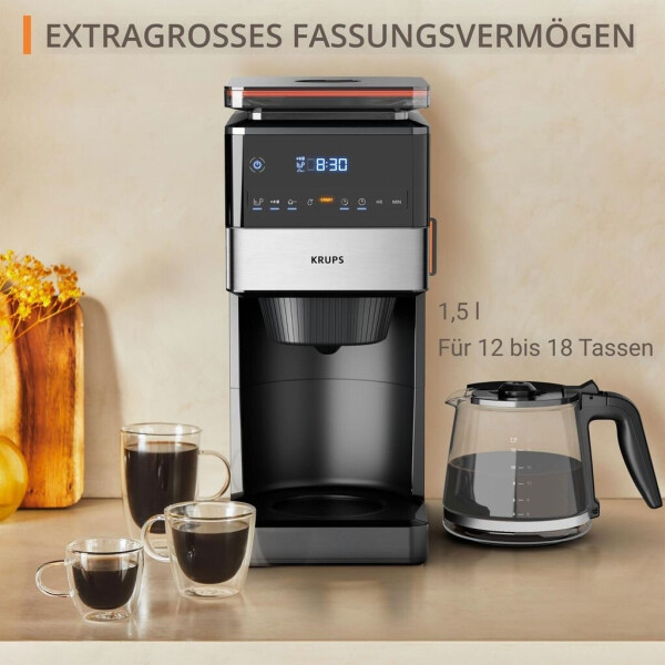 Krups KM8428 Grind Aroma Schwarz, Bild 12