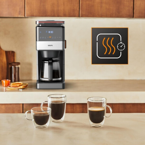 Krups KM8428 Grind Aroma Schwarz, Bild 5