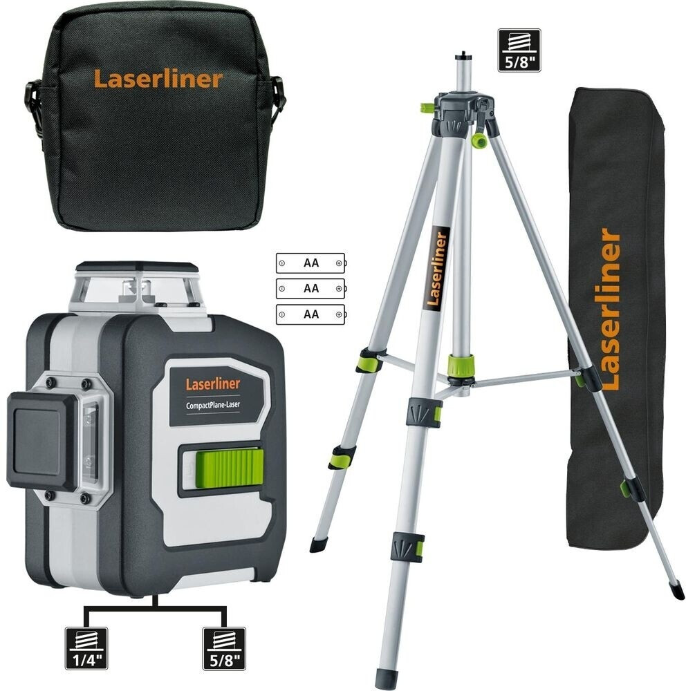 Laserliner CompactPlane-Laser 3G Set 150 (036.299E)