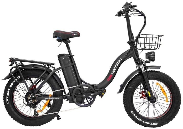 DrVetion CT20 Fat E-Bike 750W 15Ah 48V black