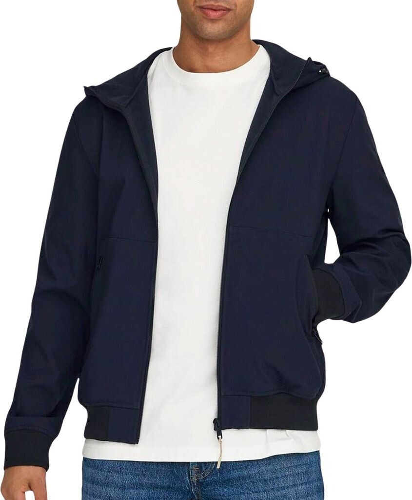 ONLY & SONS Heren blousonjas ONSBOWIE blousonjas, zwart, S