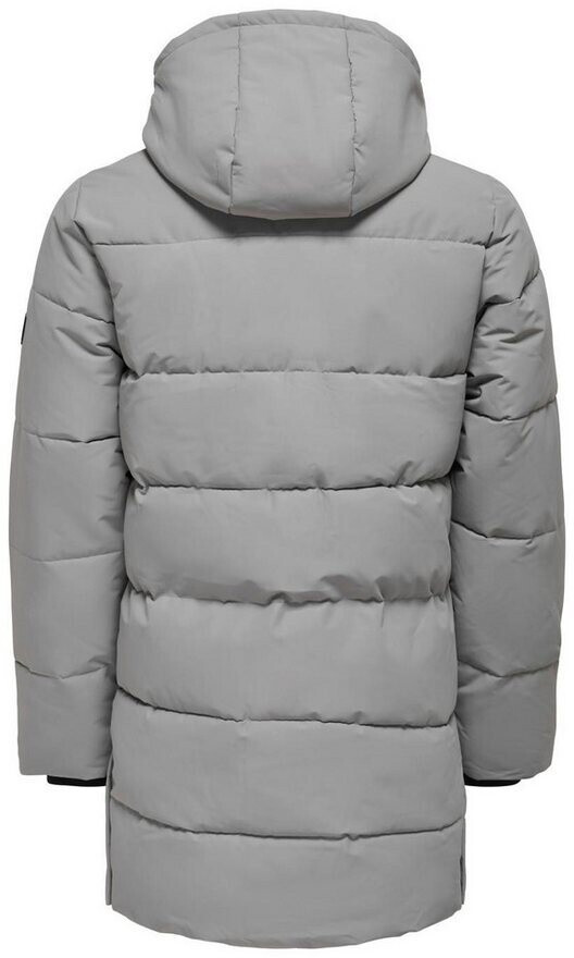 Only & Sons Siyah Erkek Kapüşon Normal Düz Kaban Onscarl Life Parka Otw Noos P 15453452