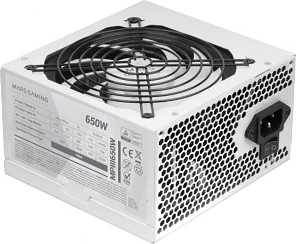 Mars Gaming MPIII650 650W White