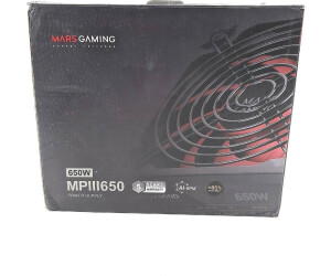 Mars Gaming MPB650SIM Alimentation ATX Modulaire 650 W, 80 Plus Bronze Noir