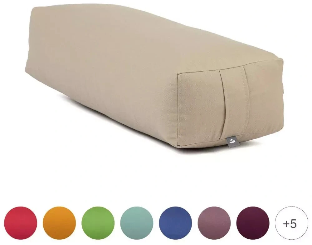 Bodhi Yoga Bolsterrol, 22 cm, yogarol met biologische speltvulling