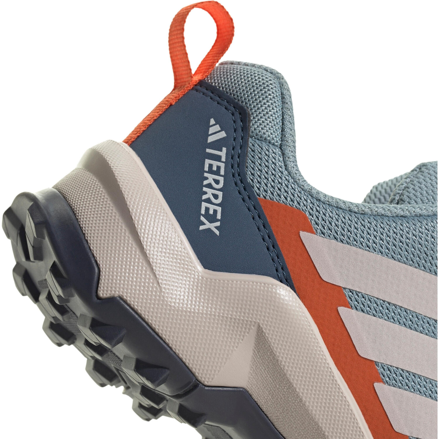 Adidas TERREX AX4S Speed Lacing Hiking Shoes JI1508 magic grey putty mauve semi impact orange