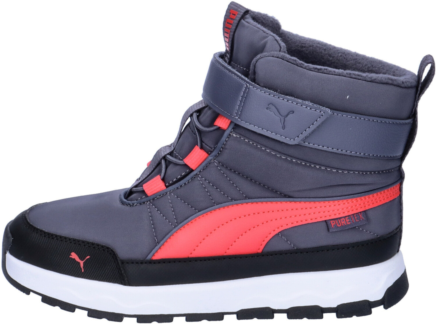 Puma Evolve Boot Puretex Winter Shoes galactic gray tart cherry puma black
