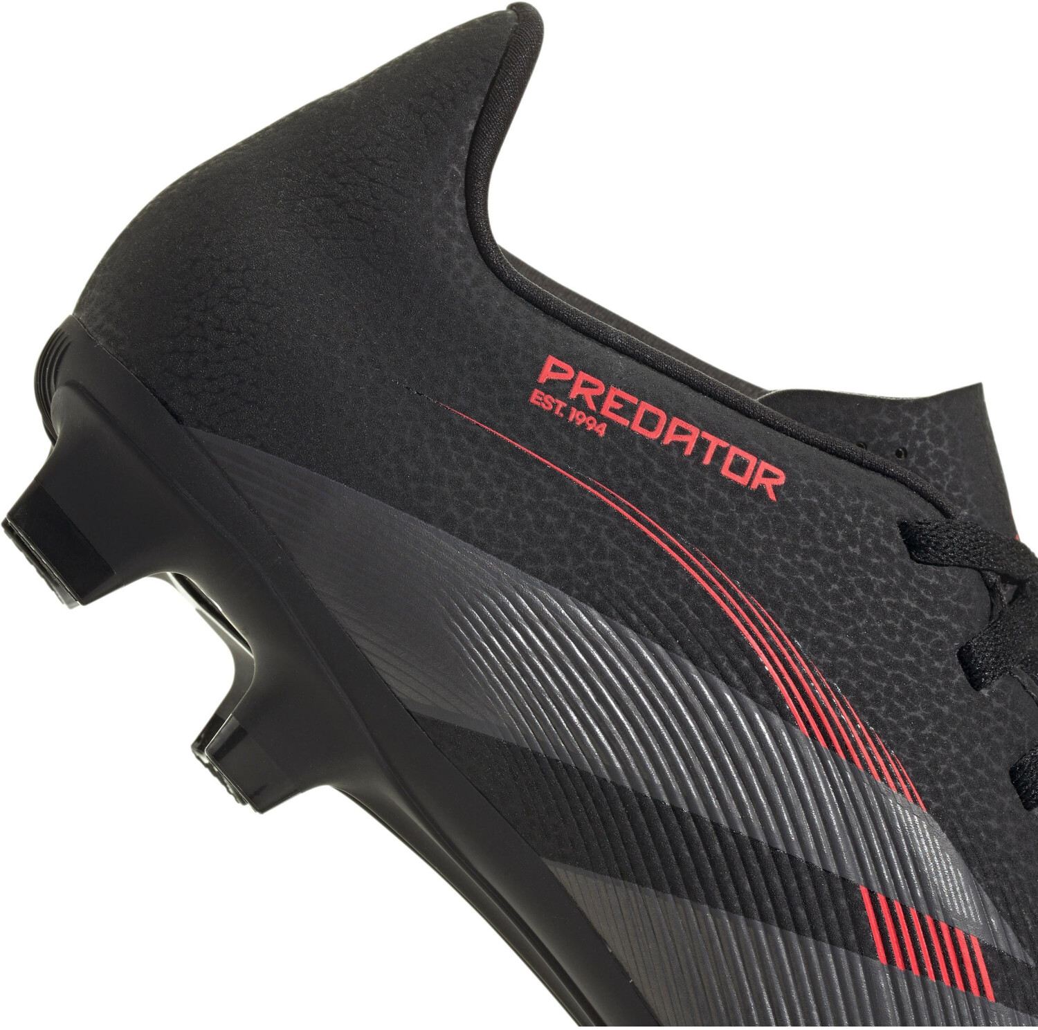 Adidas Predator Club FG/MG (ID1325) core black/grey four/lucid red