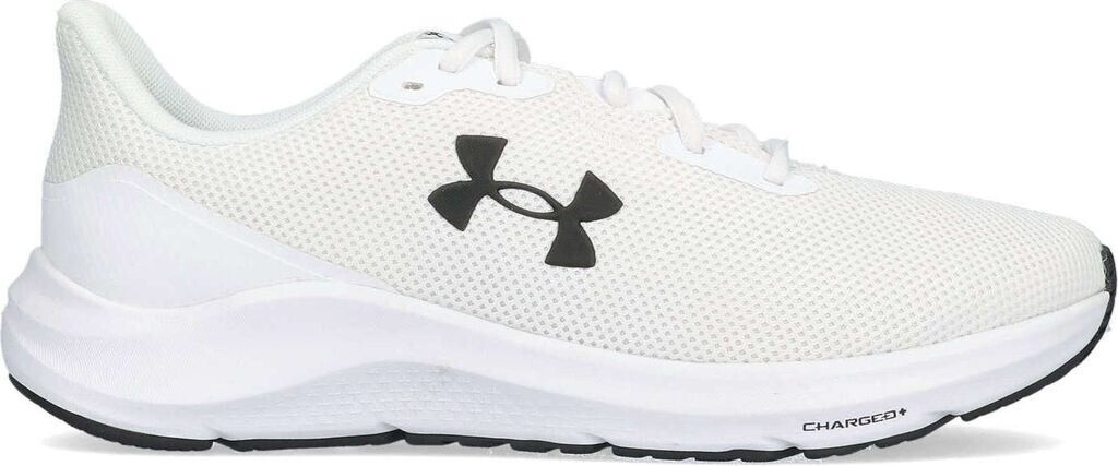 Under Armour UA Charged Pursuit 4 Running Shoes white black