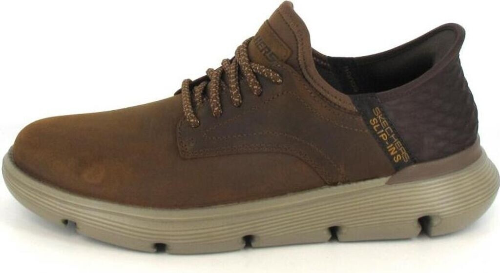 Skechers Garza Gervin Slip-On Shoes brown
