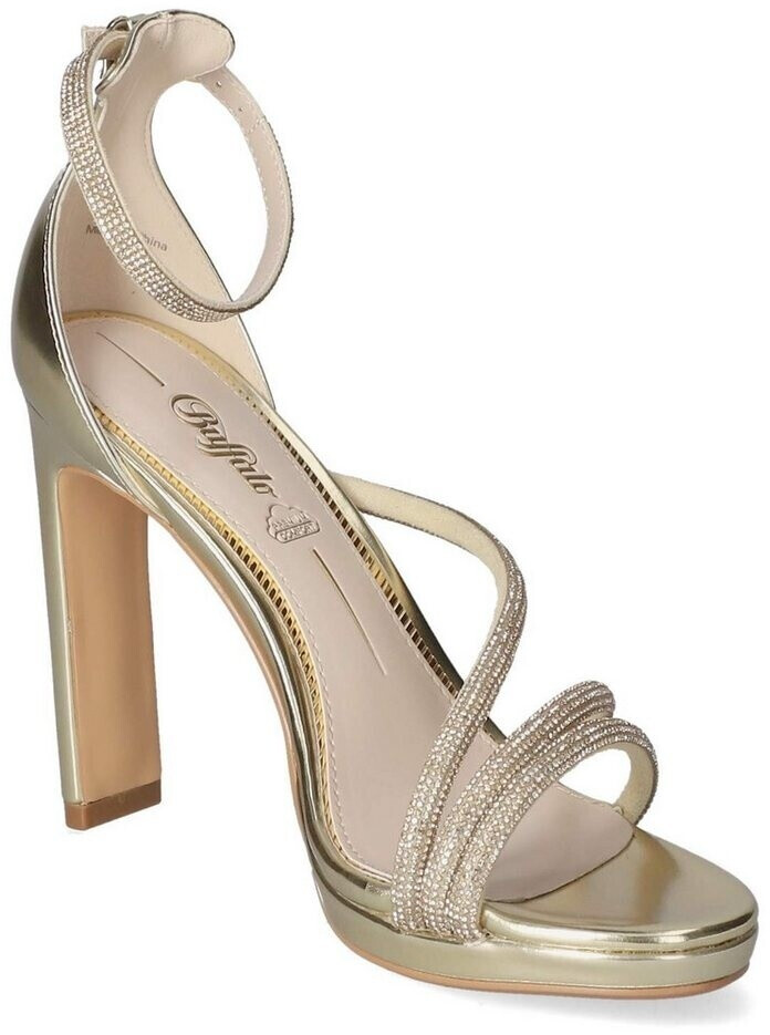Buffalo Sandals High Heels Pepper Glam gold