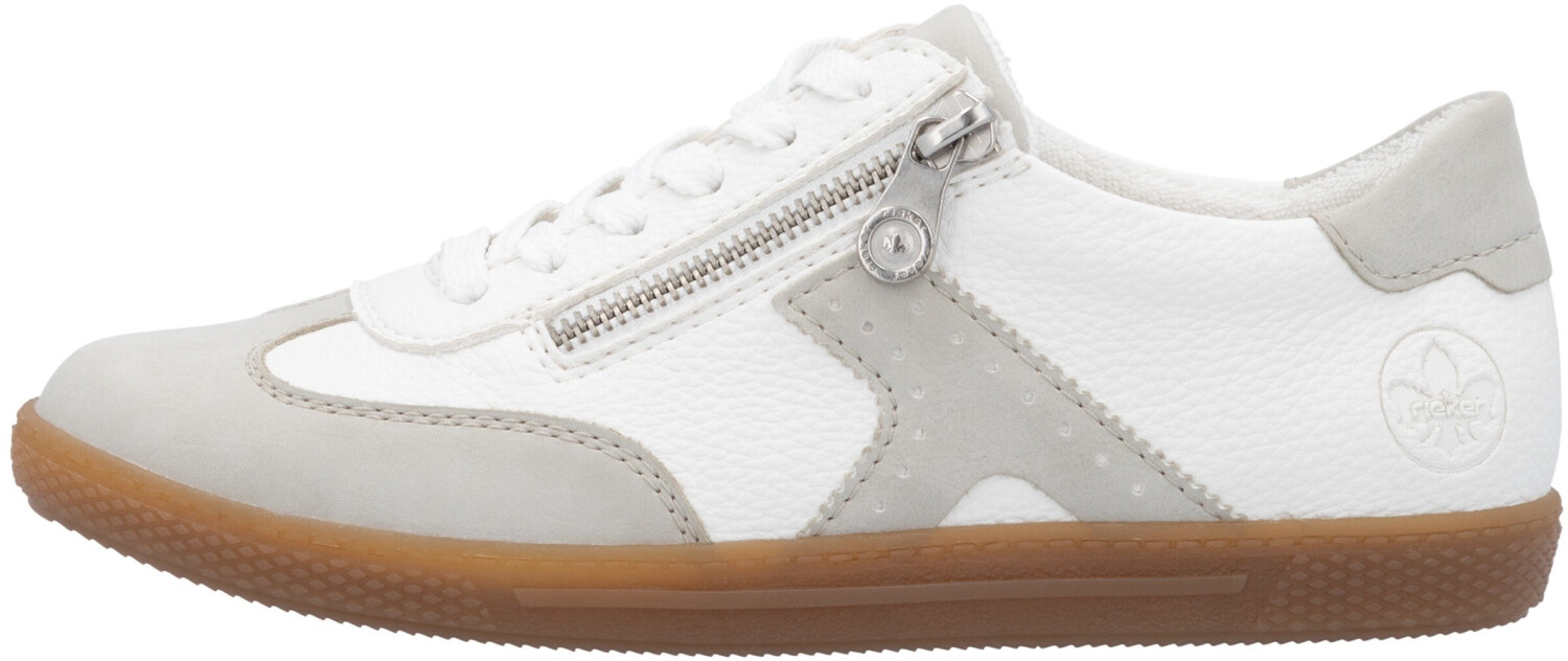 Rieker Sneaker Slip-on white gray L9700-80