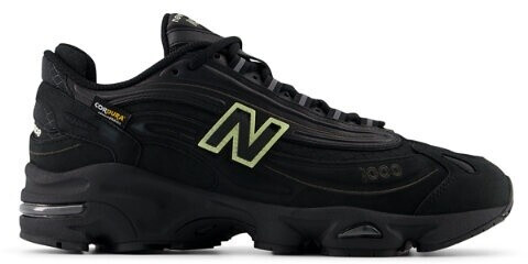 New Balance Black Suede Mesh