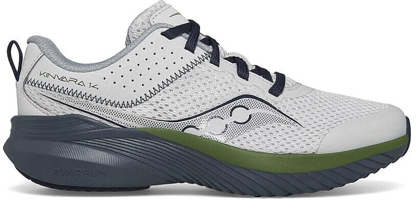Saucony Kinvara LTT Neutral Shoe Kids light gray dark blue