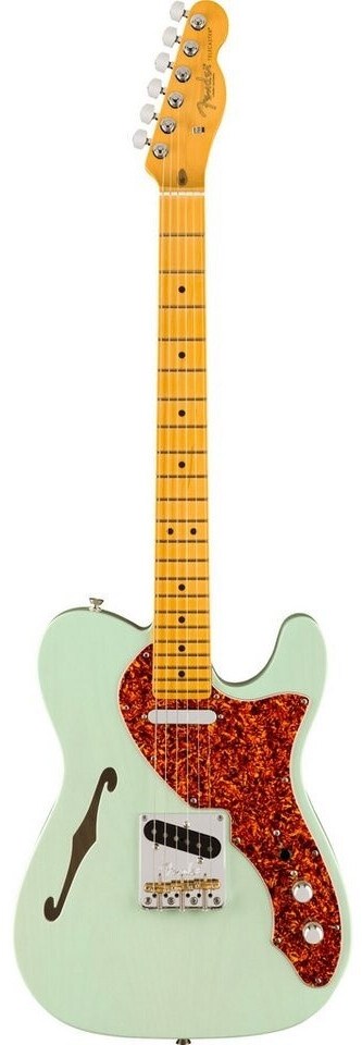 Fender American Professional II Telecaster Thinline MN Transparent Surf Green
