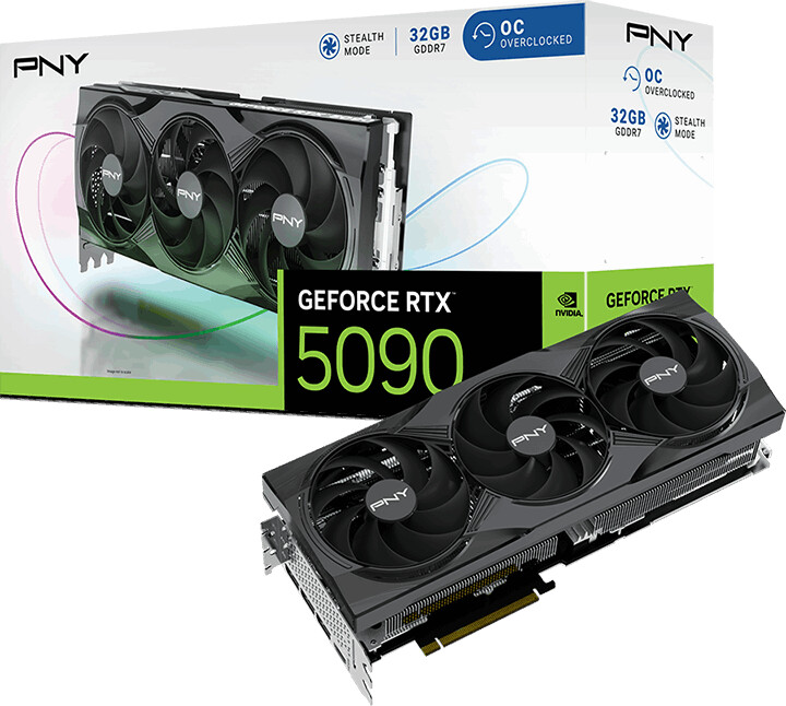 PNY GeForce RTX 5090 Triple Fan OC