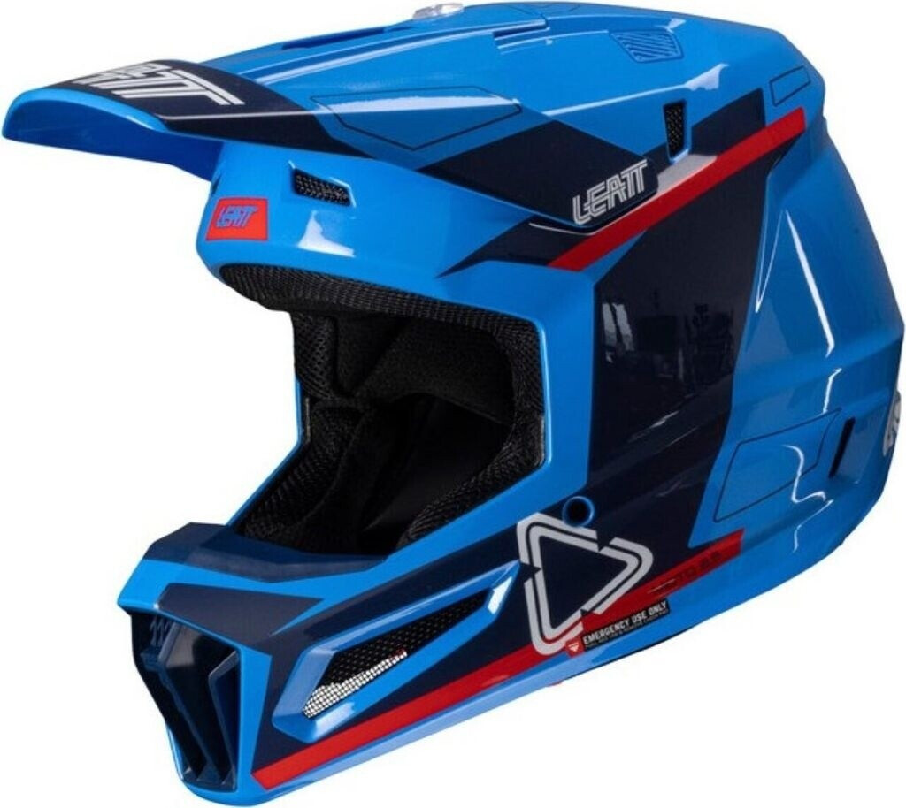 Leatt Helmet Kit Moto 3.5 with Vizion 3.5 goggles Royal