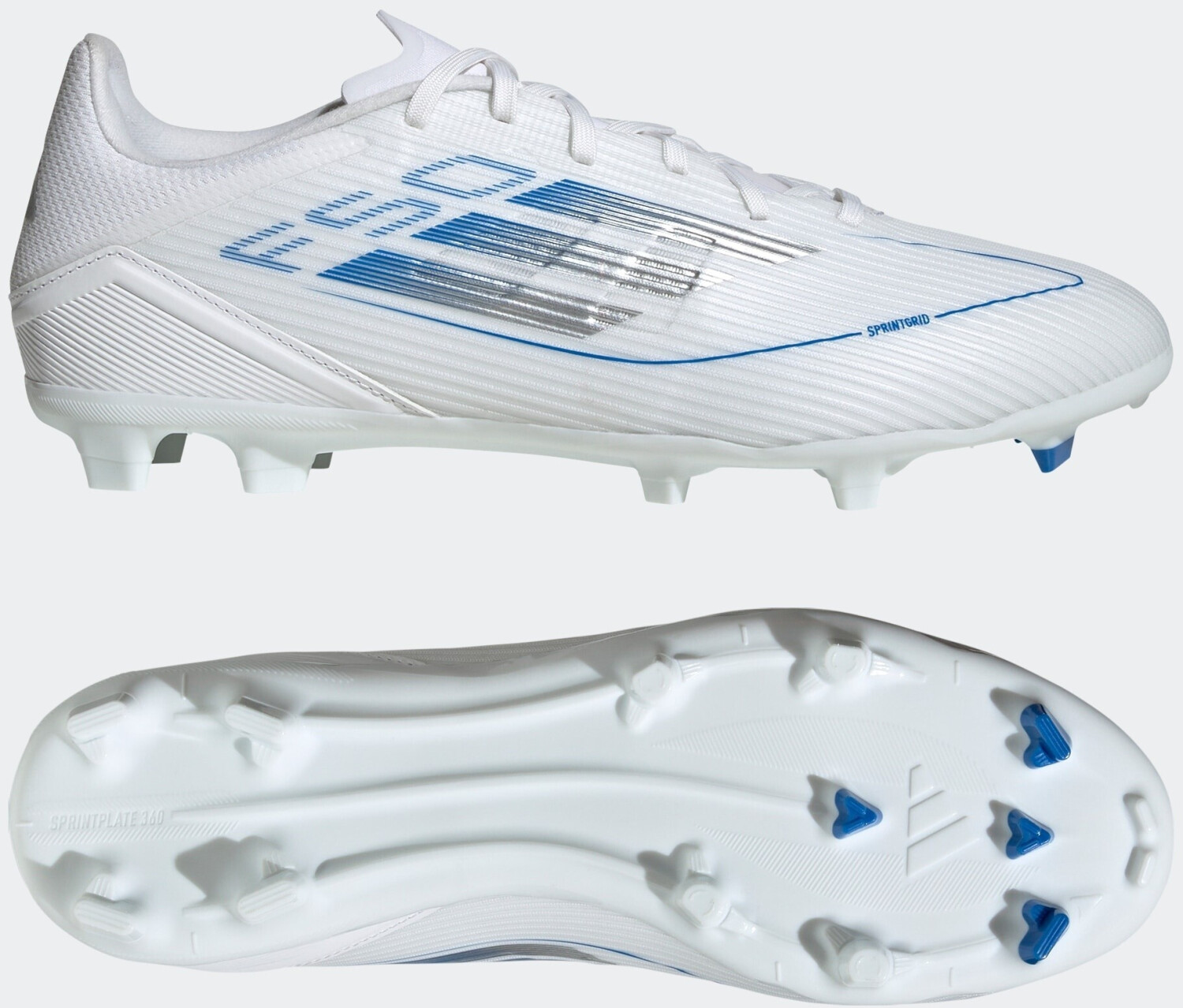 Adidas F50 League FG/MG (IE1293) cloud white/silver metallic/cloud white