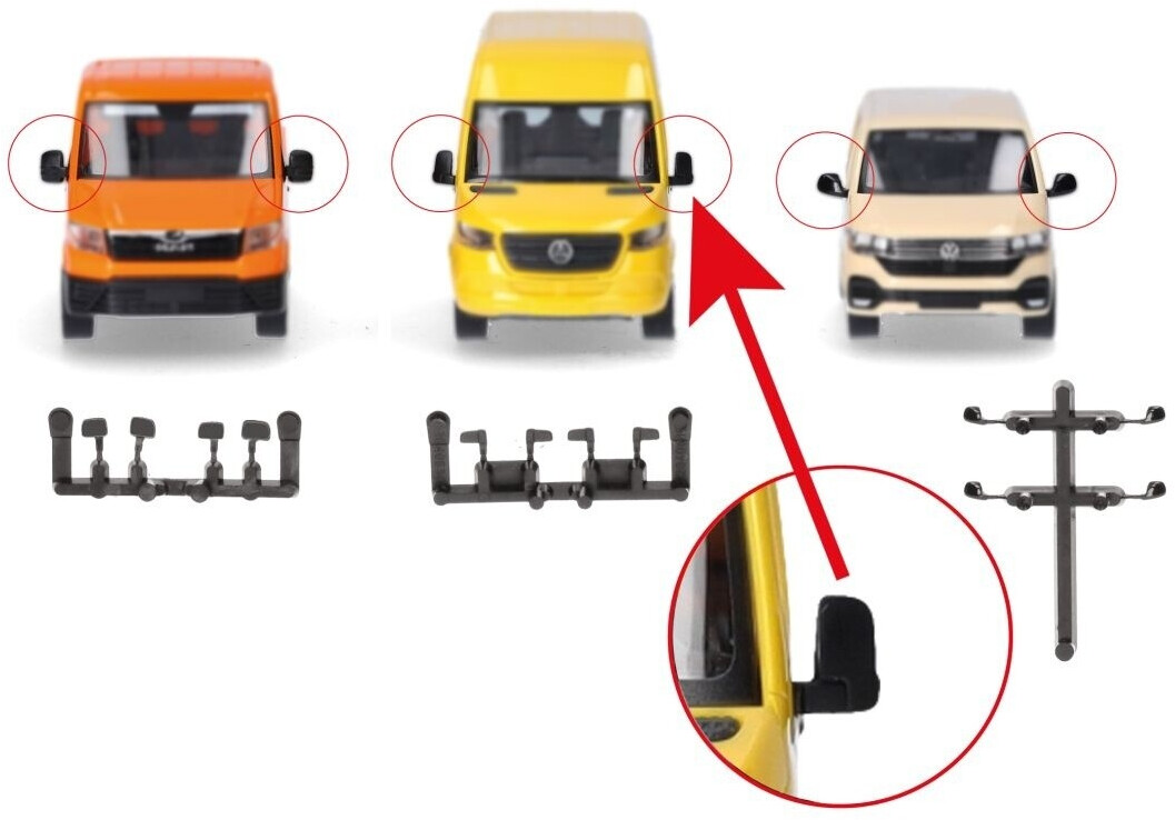 Herpa 1:200 NATO Bodenfahrzeuge Set - Komplett-Set Für Flugplatz-Fans