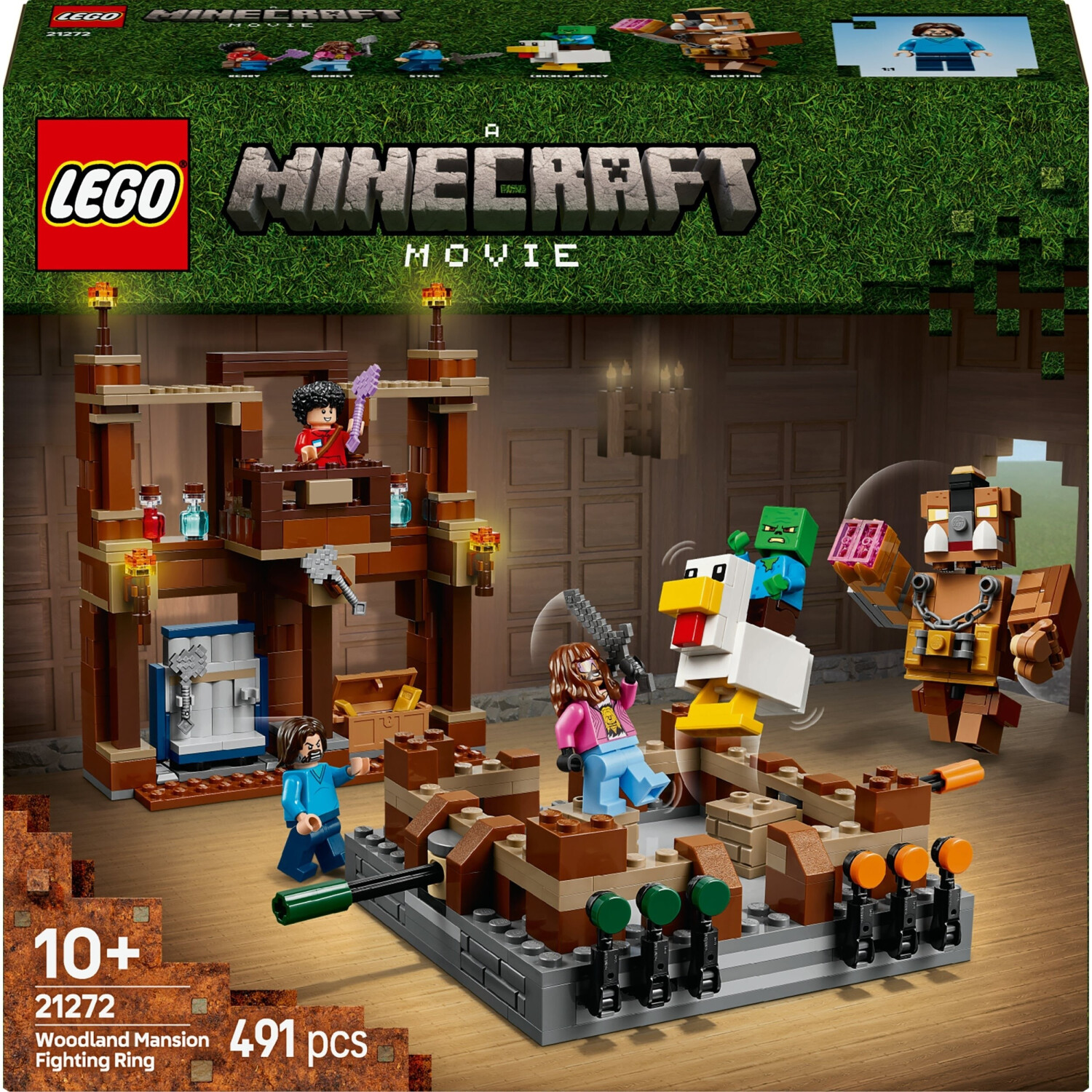 LEGO Minecraft - Le ring du manoir des bois (21272)
