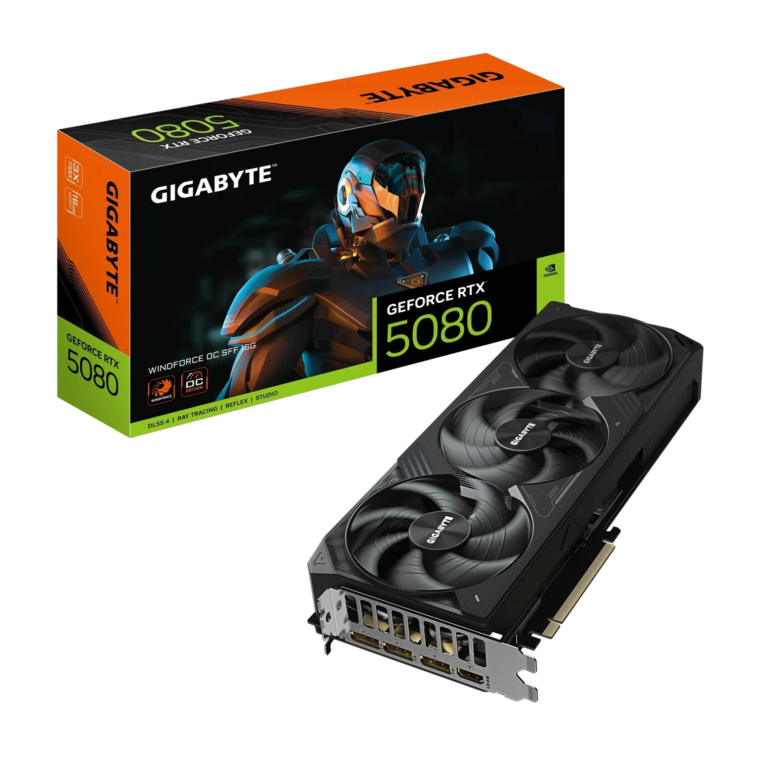 GigaByte GeForce RTX 5080 Windforce OC