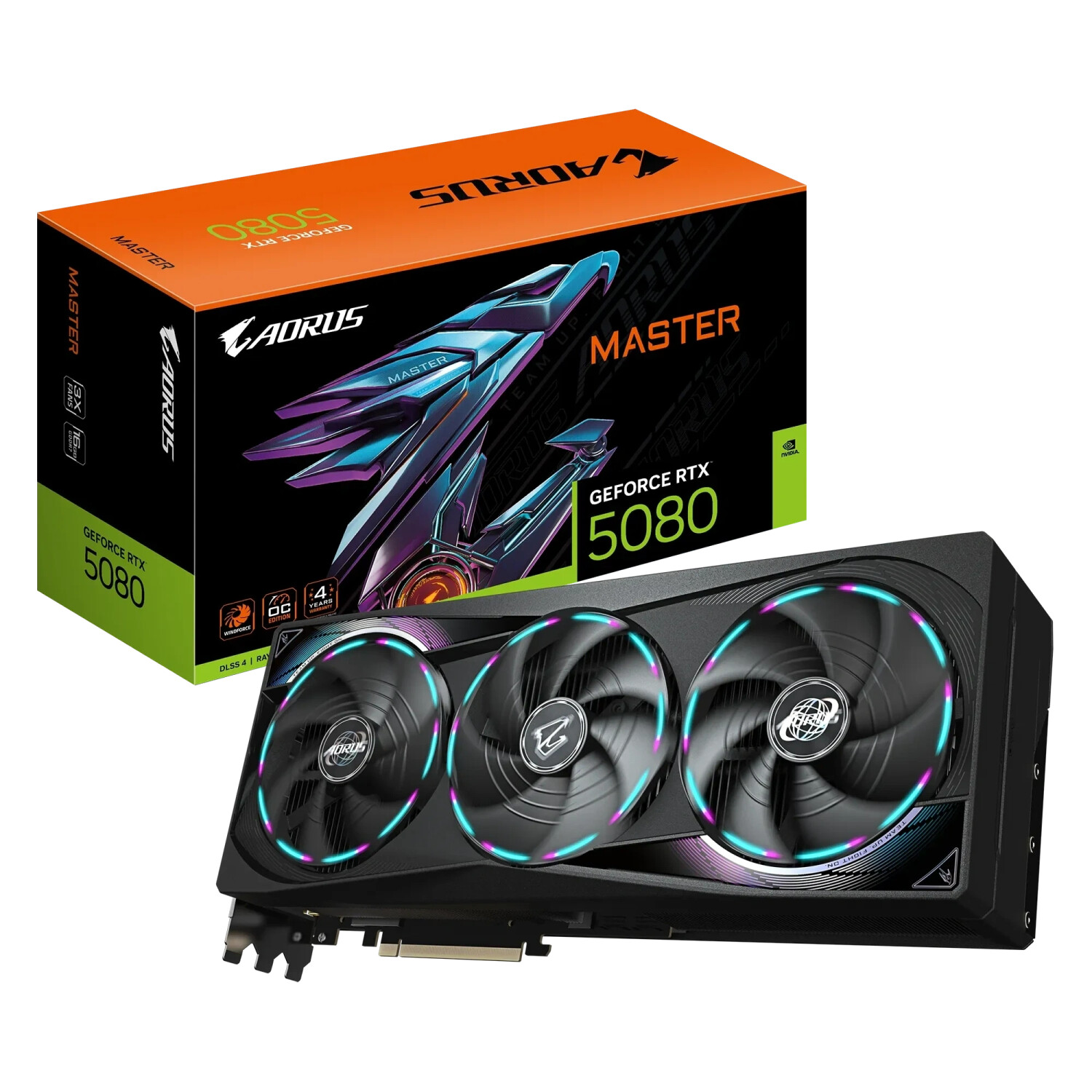 GigaByte GeForce RTX 5080 AORUS Master